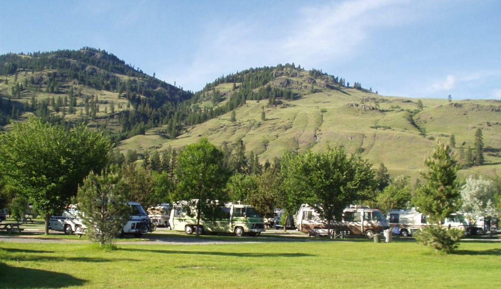 Kettle River RV Park Rock Creek, British Columbia, Canada